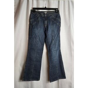 Y2K Jennifer Lopez JLO Bootcut Jeans Dark Wash Kids Size 16‎